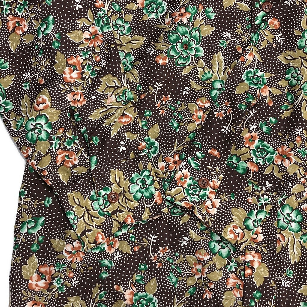 70s BRAN・DE・CHINE Patterned Shirt