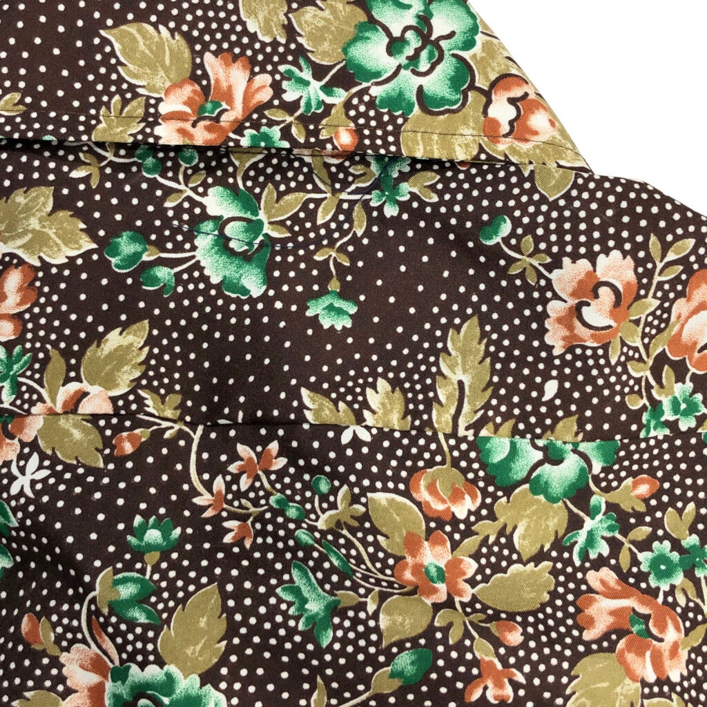 70s BRAN・DE・CHINE Patterned Shirt