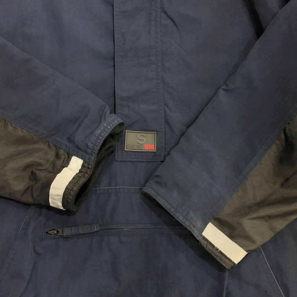 90s STRUCTURE Anorak Parka Nylon Jacket