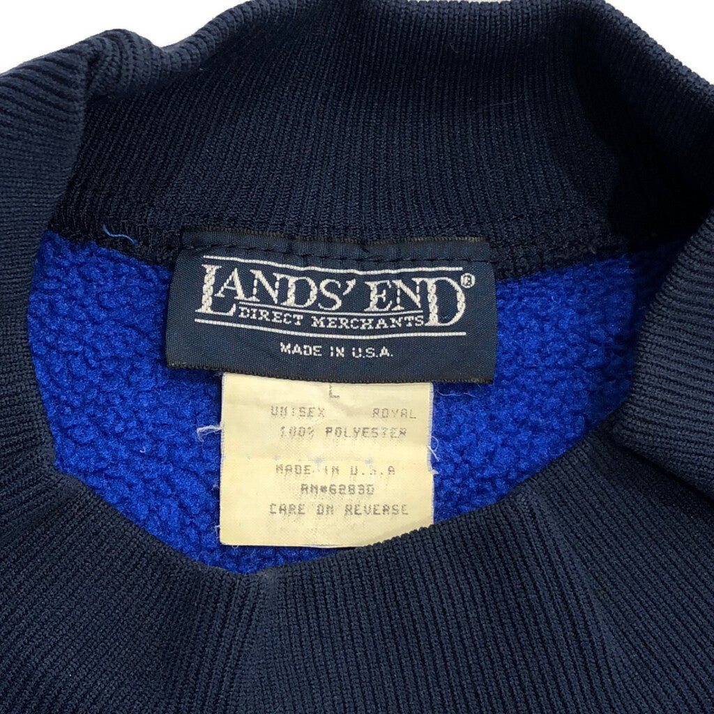 90s LANDS' END Pullover Fleece Jacket