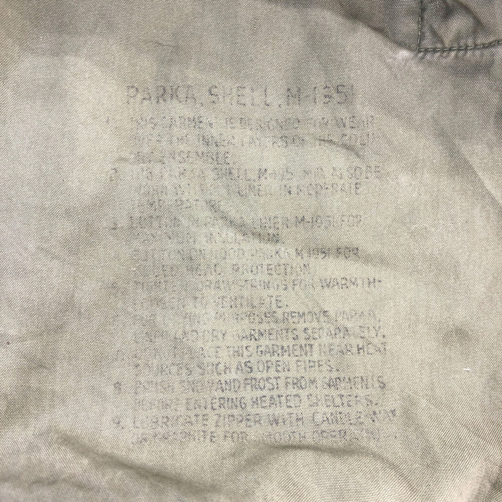 50s U.S.ARMY M-51 Fishtail Parka Military Jacket