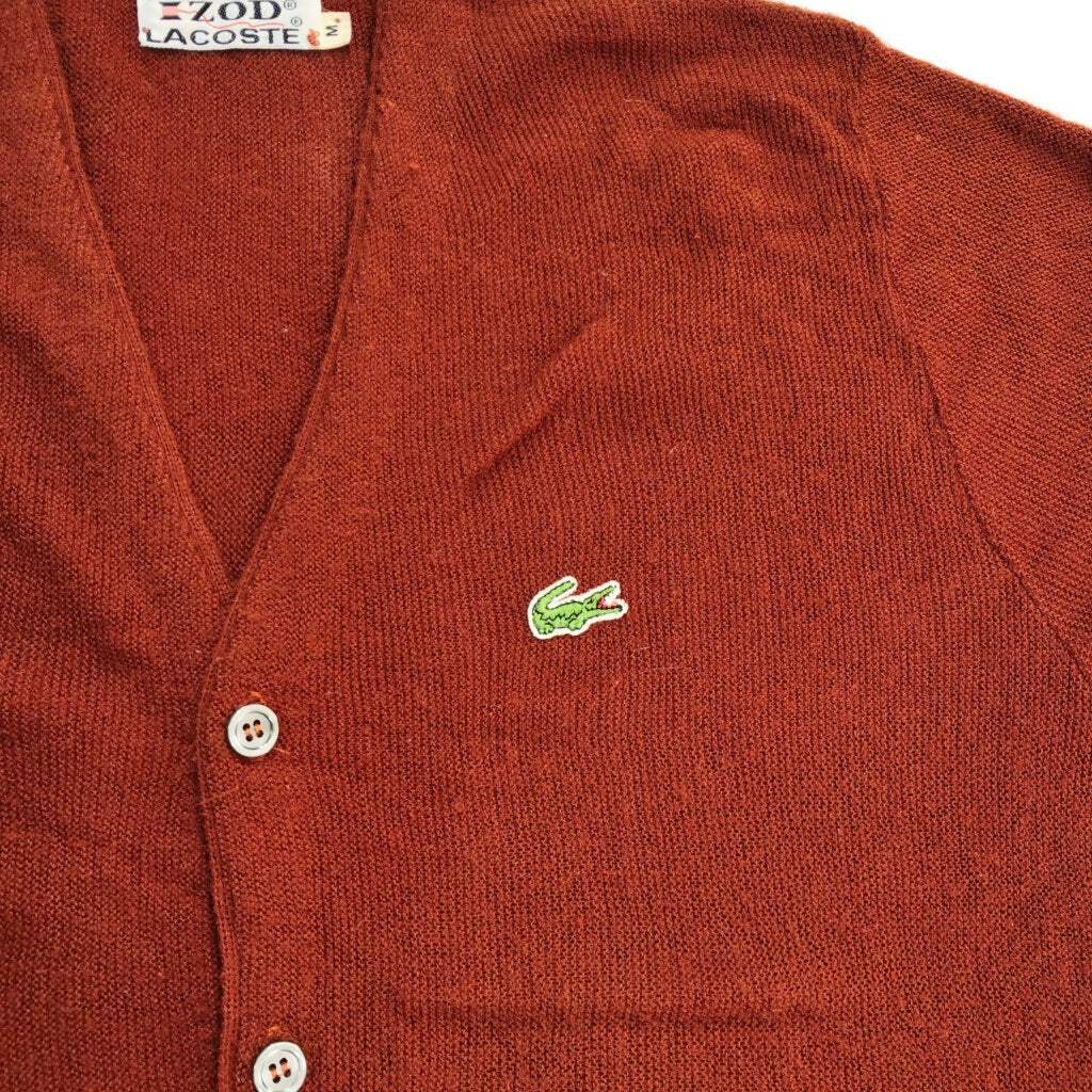 70s IZOD LACOSTE Plain Cardigan