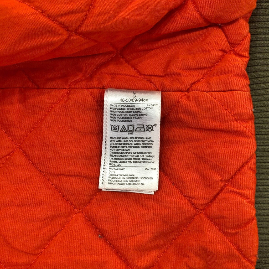 00s GAP MA-1 Flight Jacket Military Jacket