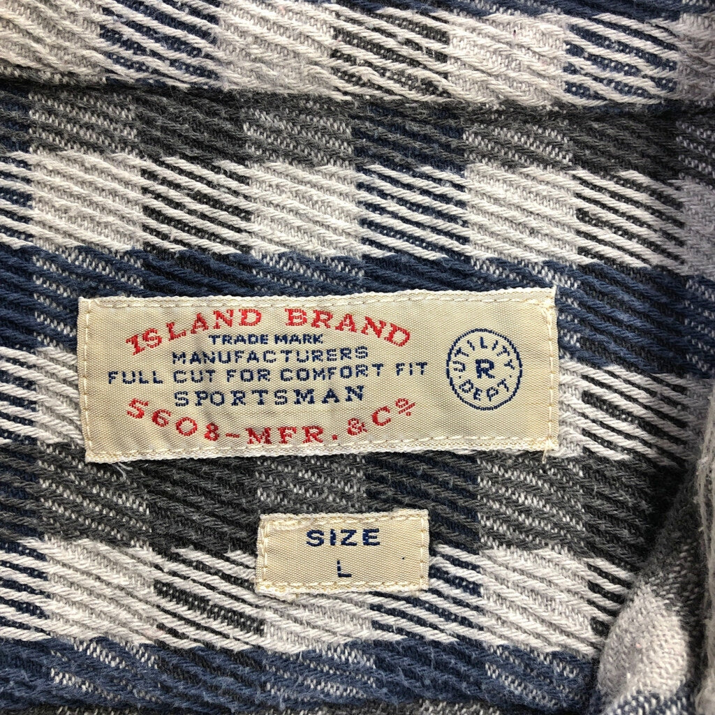 90s ISLAND BRAND Check Shirt