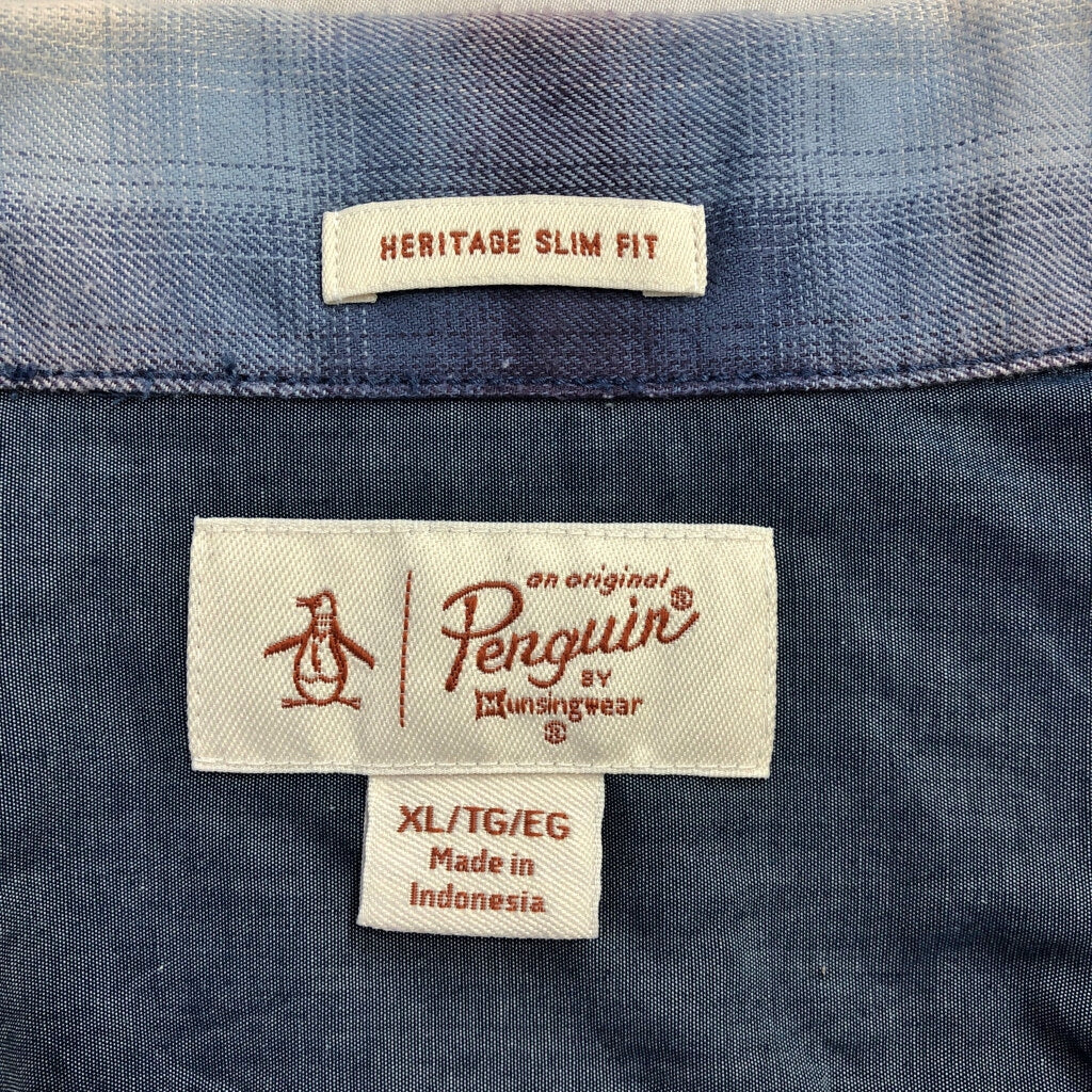 Penguin by Munsingwear Check Shirt