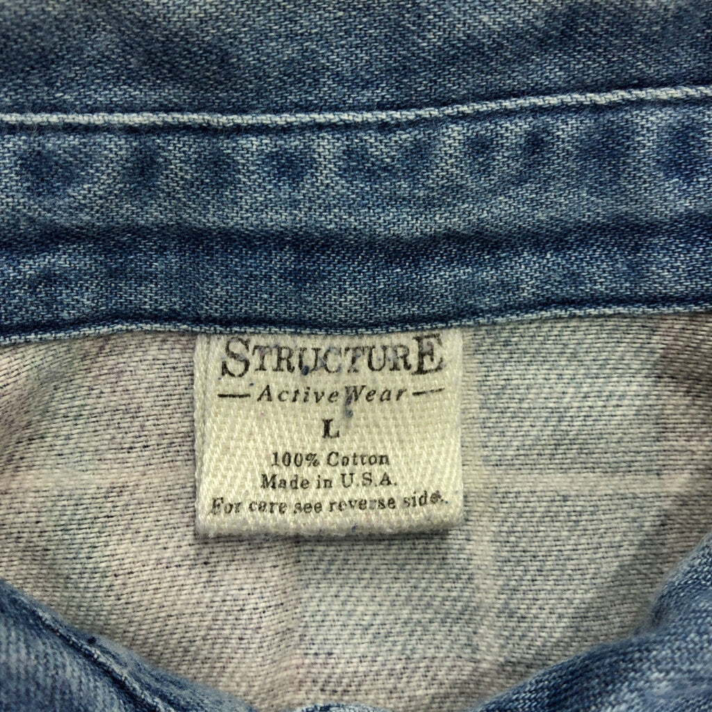 90s STRUCTURE Polo Shirt