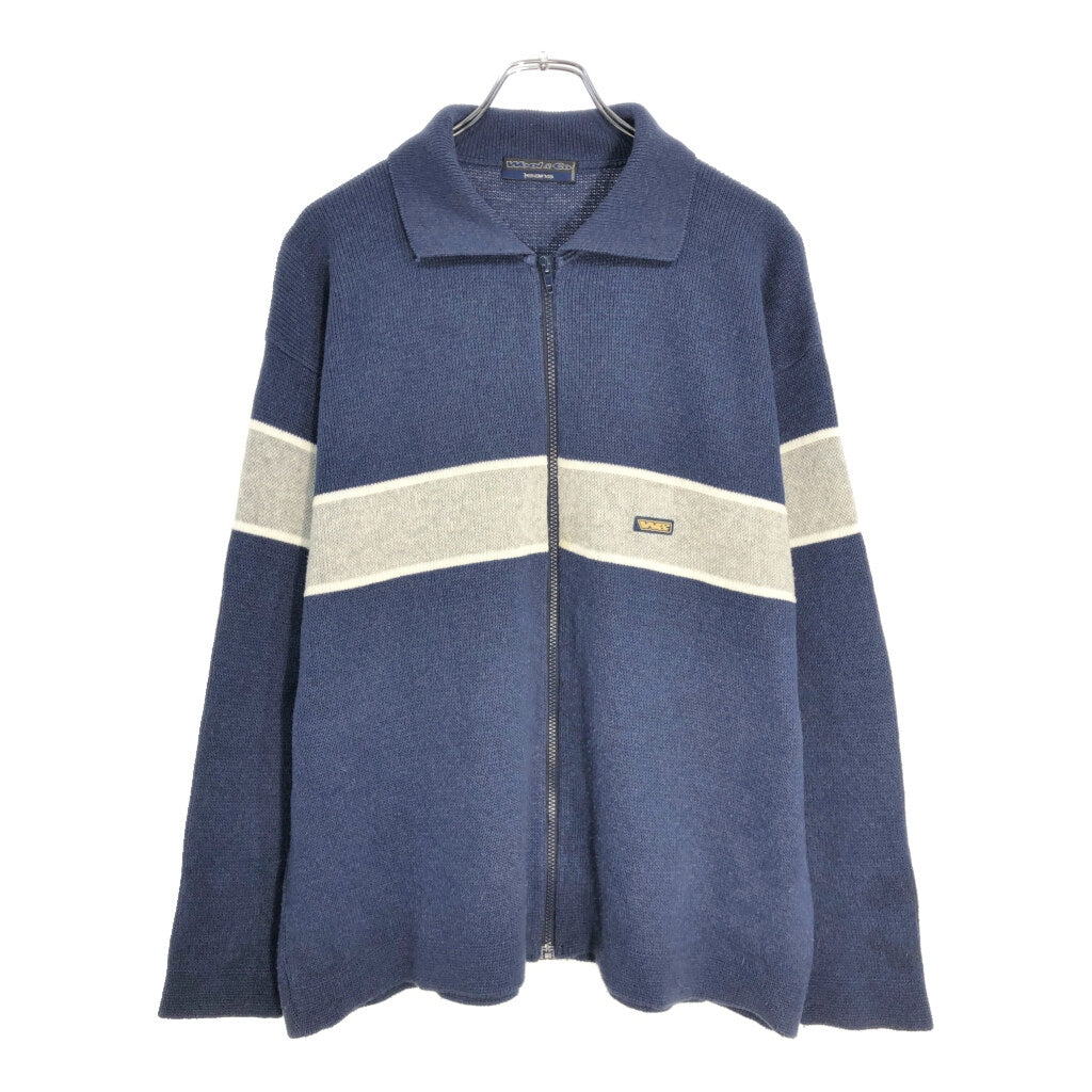 90s WOOL & CO JEANS Full Zip Sweater