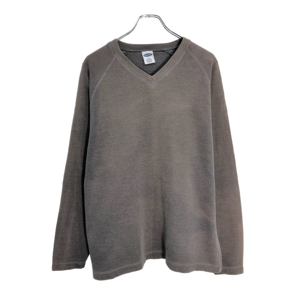 00s OLD NAVY Plain Long Sleeve T-Shirt