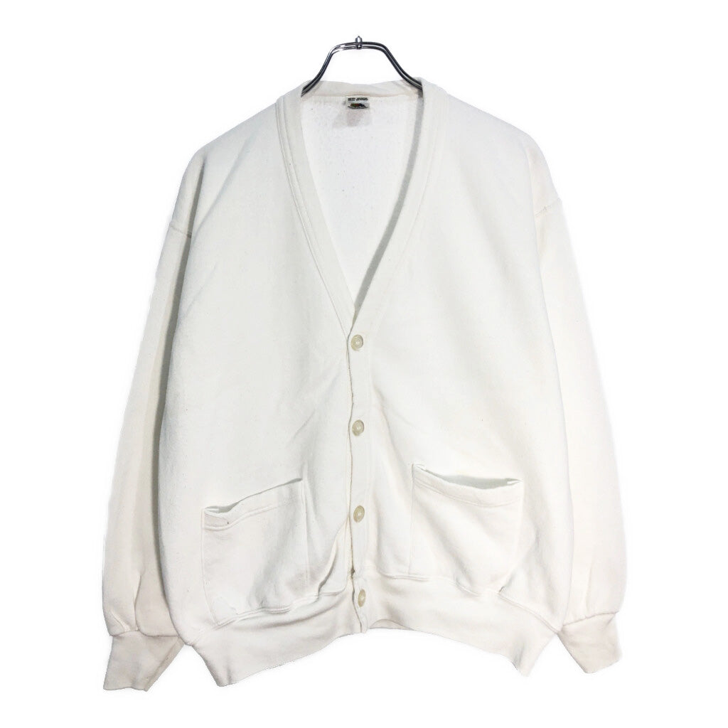 90s FRUIT OF THE LOOM Plain Cardigan