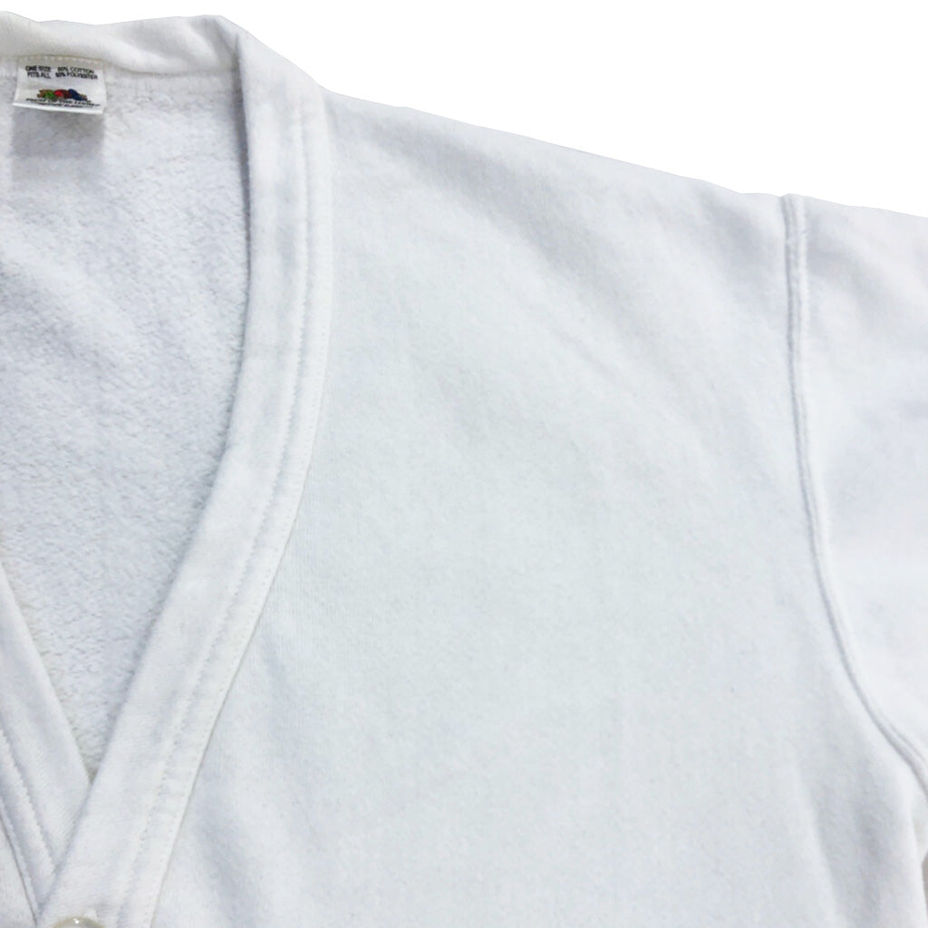 90s FRUIT OF THE LOOM Plain Cardigan