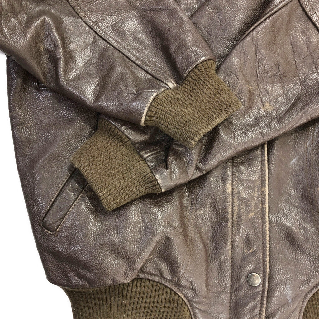 THE FLIGHT CLUB A-2 Flight Leather Jacket