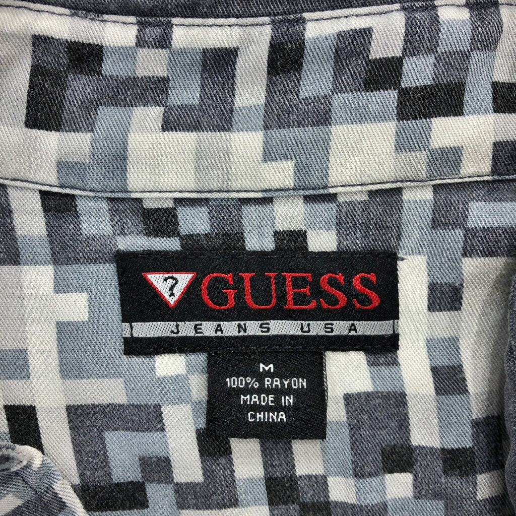 00s GUESS JEANS Patterned Shirt