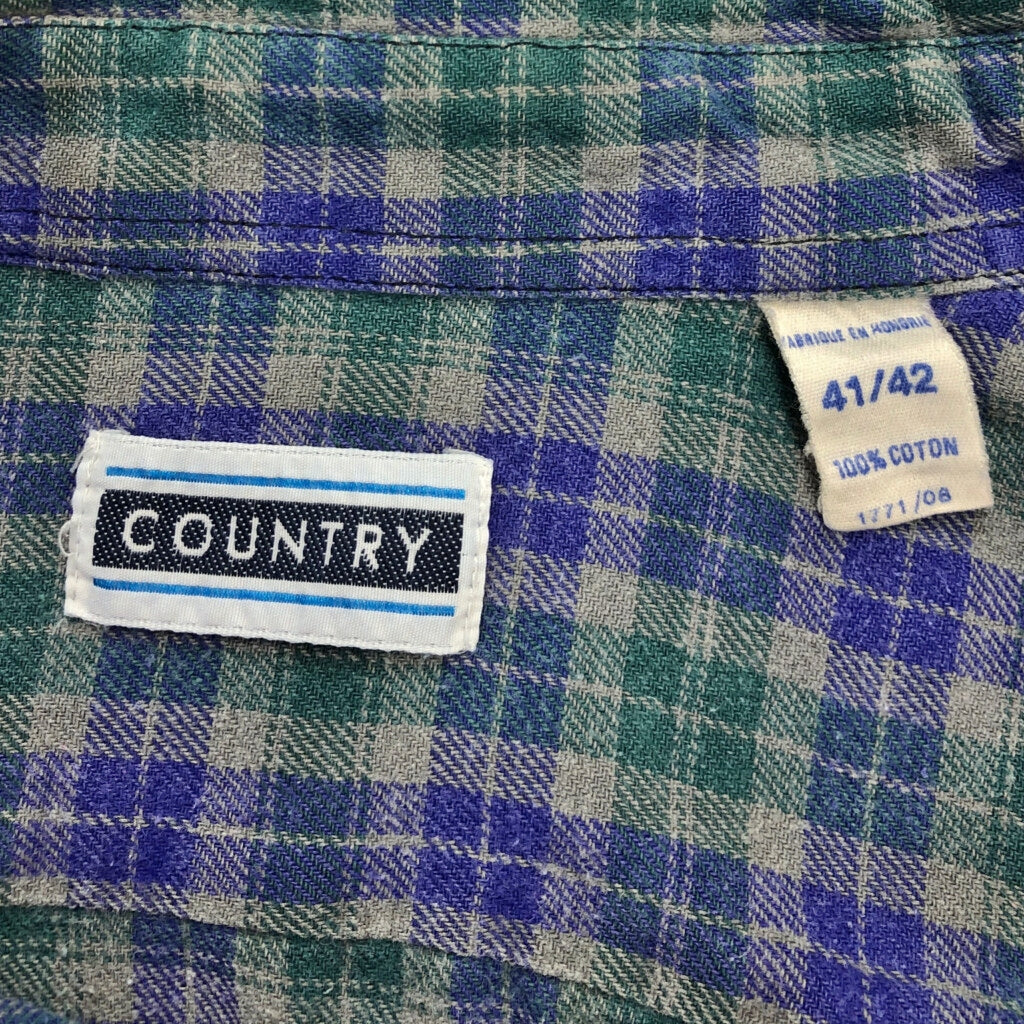 00s COUNTRY Check Shirt