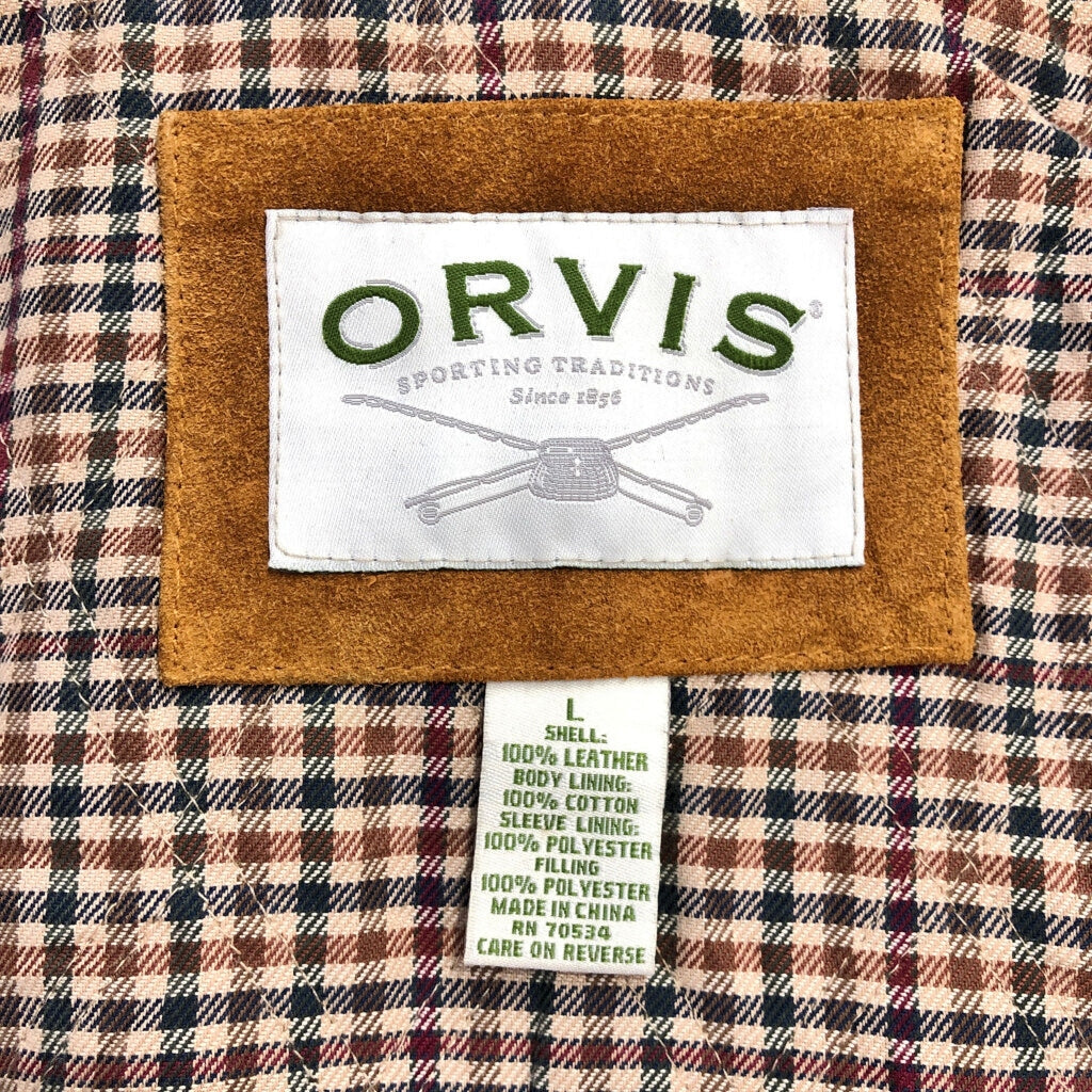 ORVIS Leather Jacket