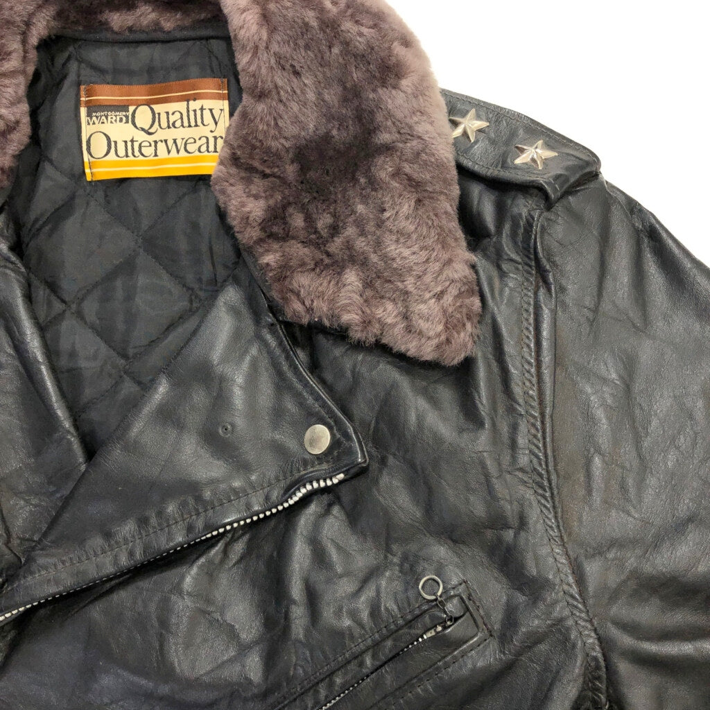 70s MONTGOMERY WARD Double Riders Racing Jacket