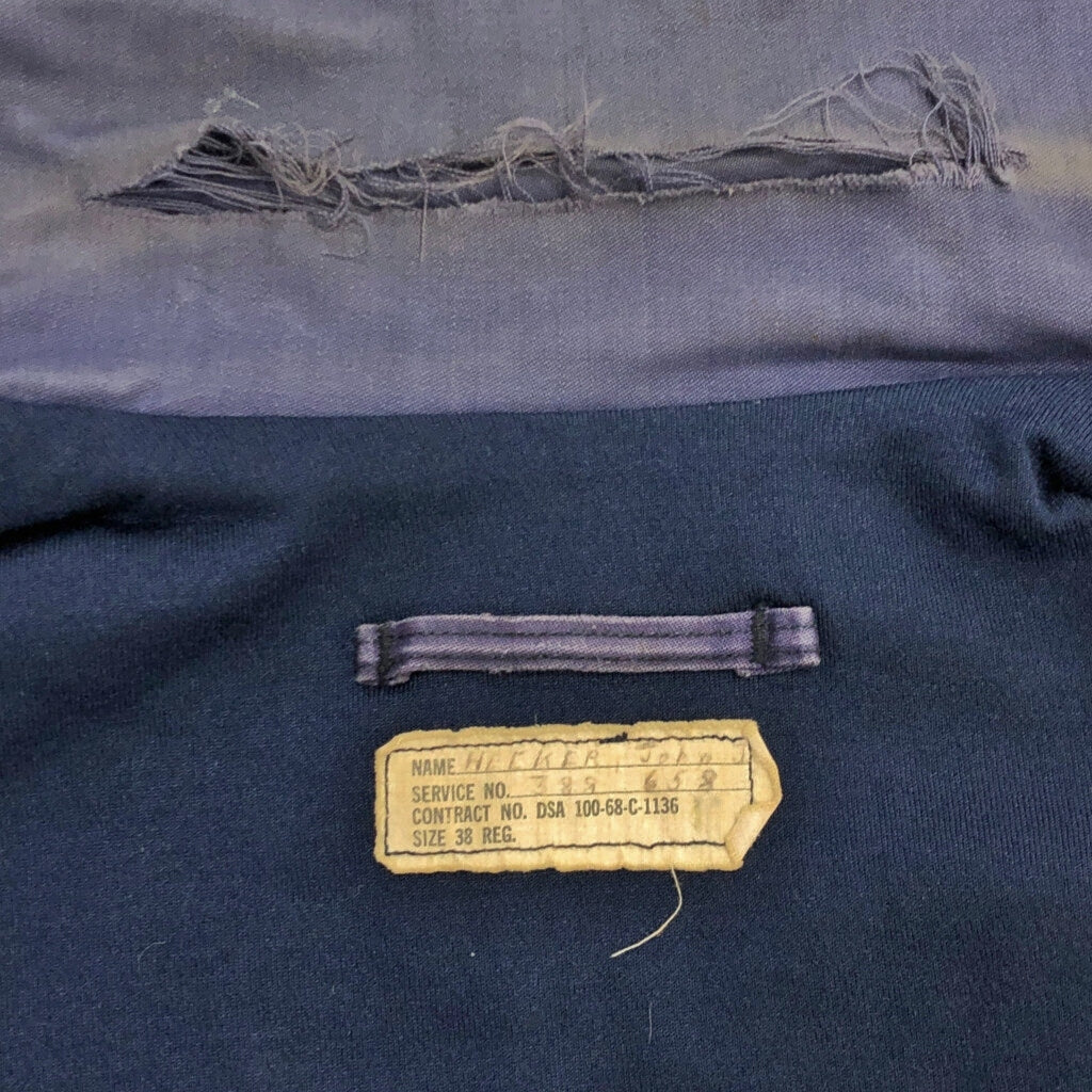 60s U.S.NAVY Utility Jacket Full Patch