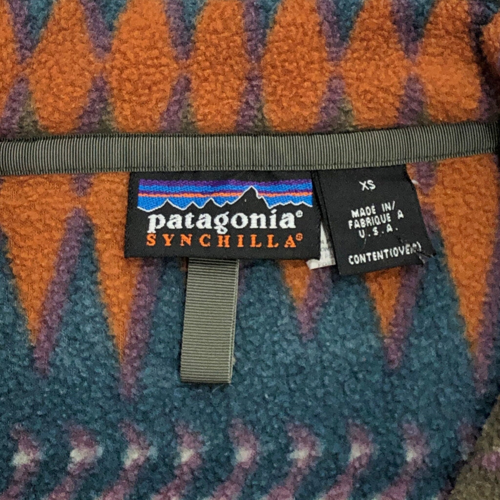 90s patagonia SYNCHILLA Snap T Fleece Jacket