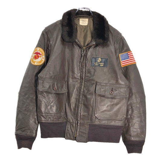 70s U.S.AIRFORCE G-1 Flight Jacket Military Jacket
