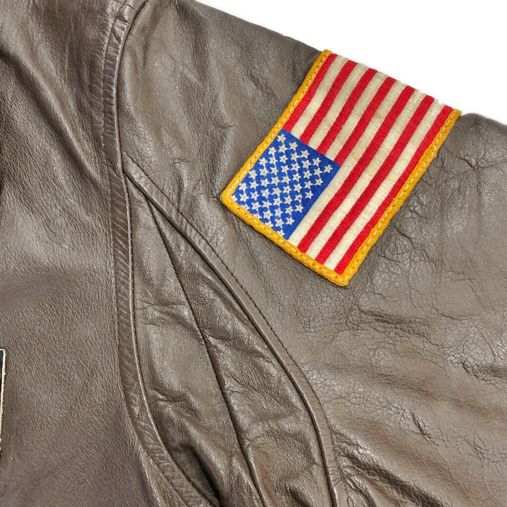 70s U.S.AIRFORCE G-1 Flight Jacket Military Jacket