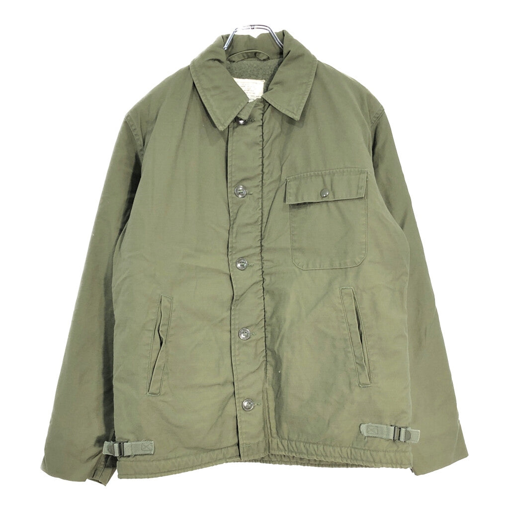 70s U.S. NAVY A-2 Deck Military Jacket