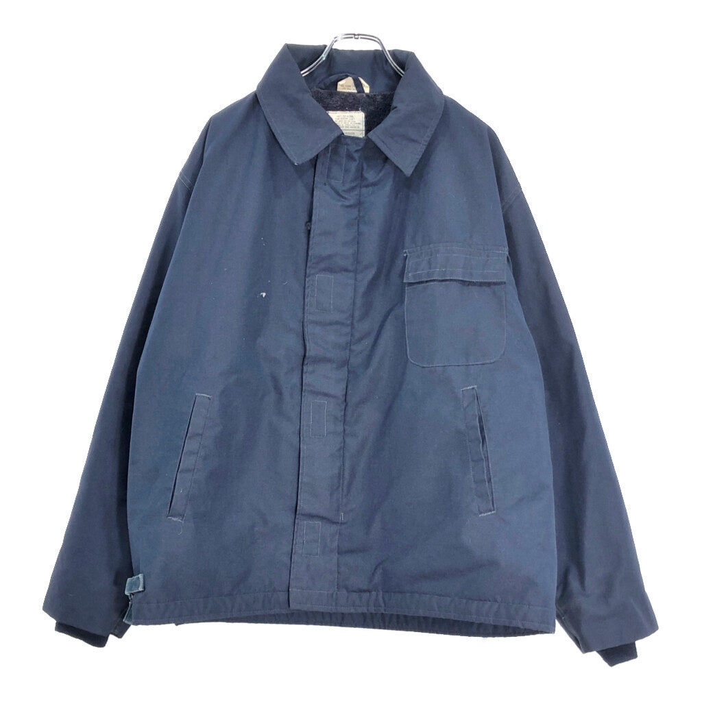 90s U.S. NAVY A-2 Deck Military Jacket