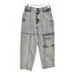 New Order Denim Cargo Pants