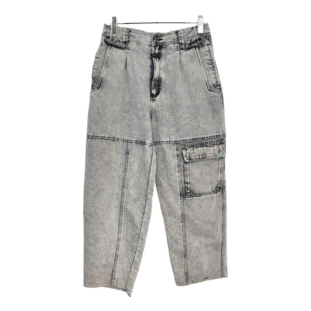 New Order Denim Cargo Pants