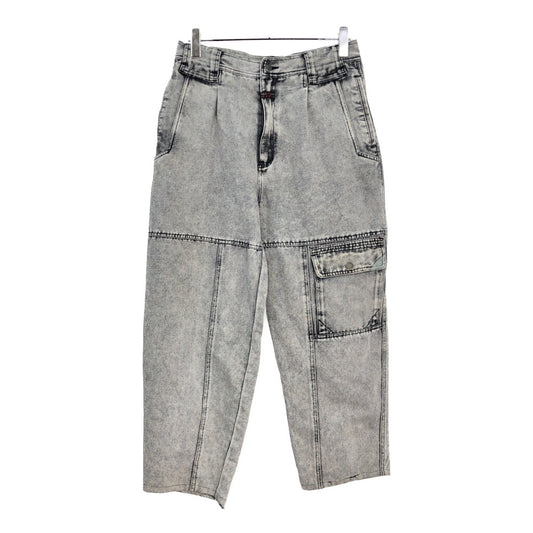 New Order Denim Cargo Pants