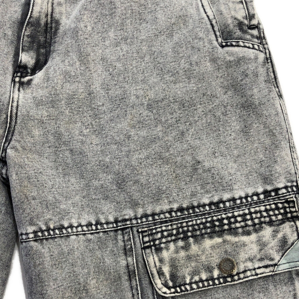 New Order Denim Cargo Pants