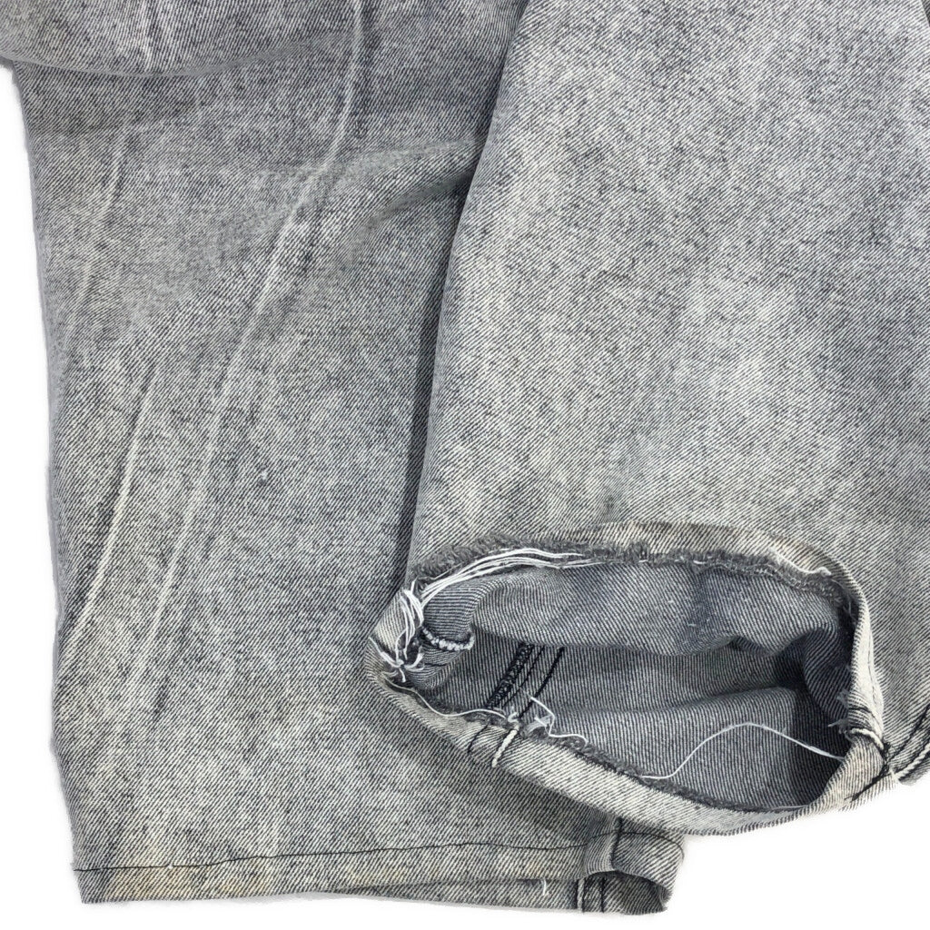 New Order Denim Cargo Pants