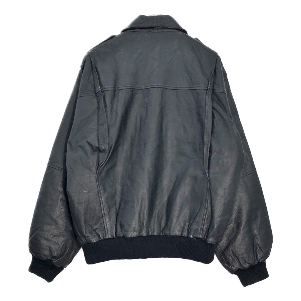 00s BURK'S BAY A-2 Flight Leather Jacket