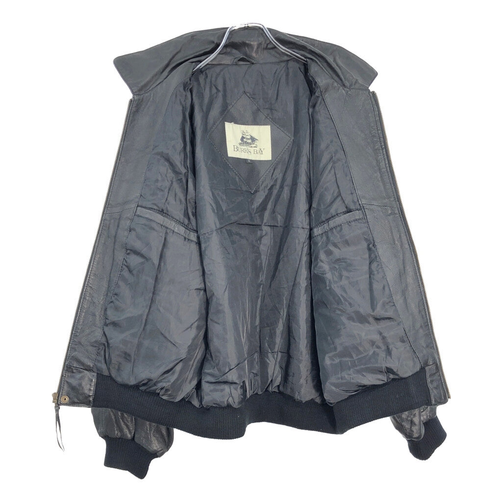 00s BURK'S BAY A-2 Flight Leather Jacket