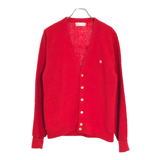 80s Christian Dior Plain Cardigan