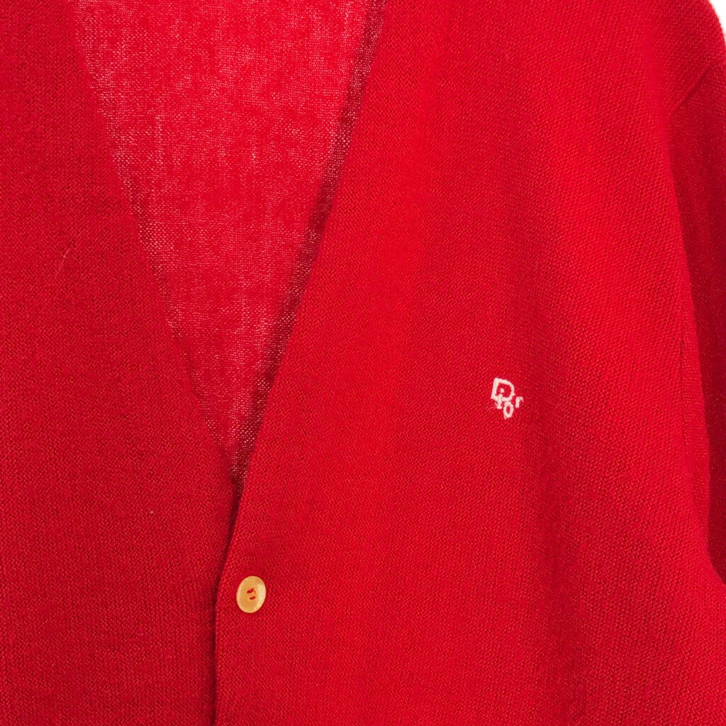 80s Christian Dior Plain Cardigan