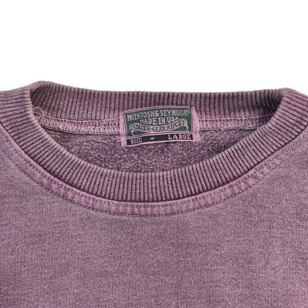 90s McINTOSH＆SEYMOUR Plain Sweat