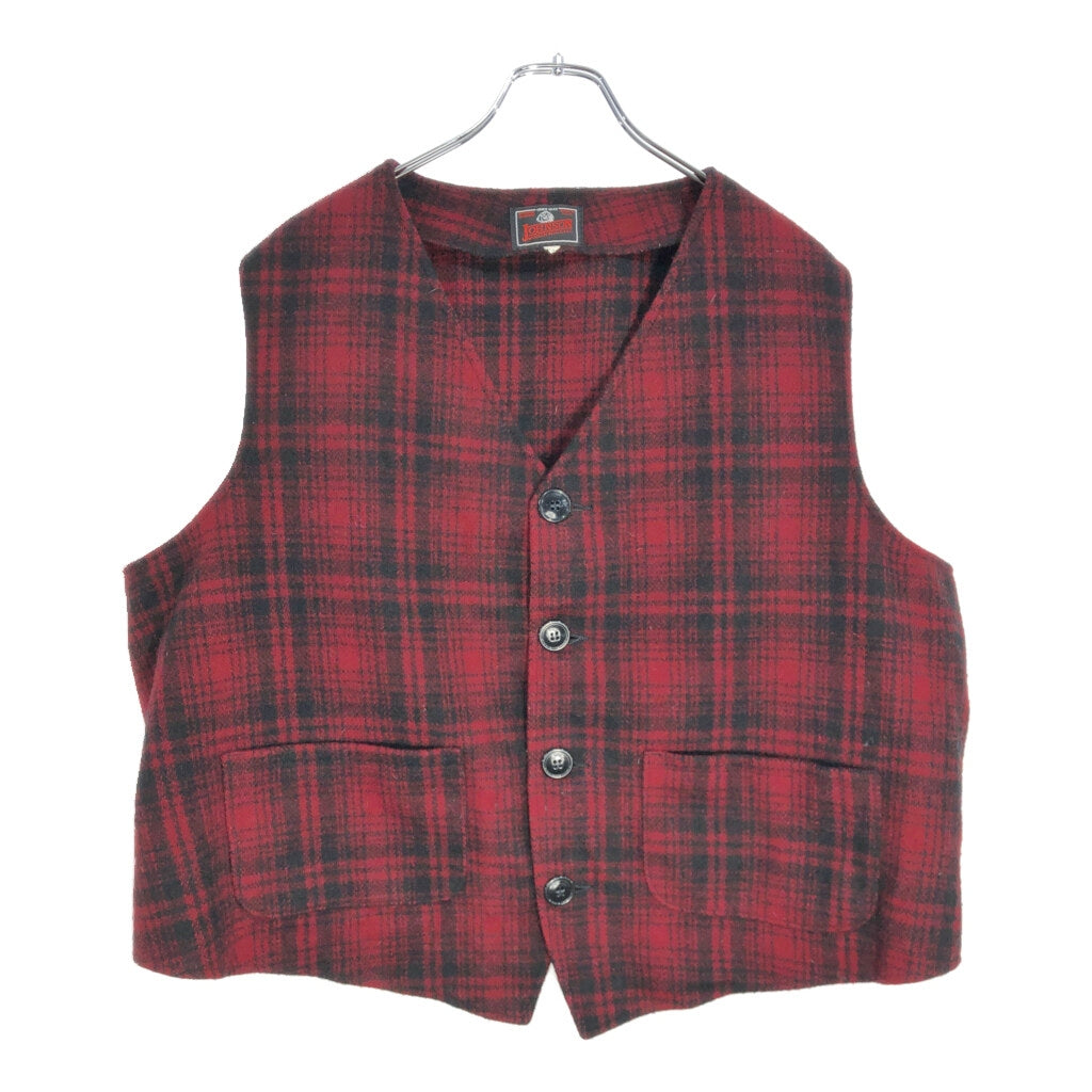 80s JOHNSON WOOLEN MILLS Vest