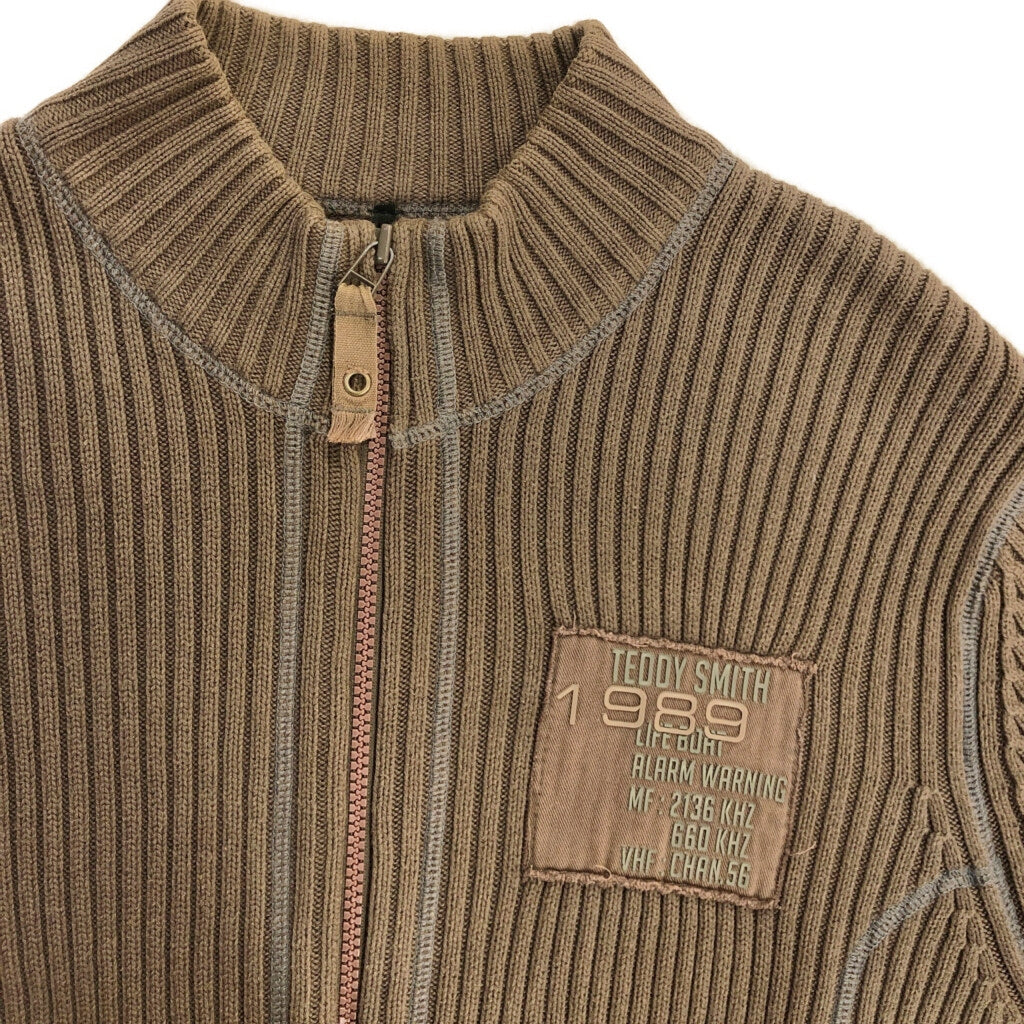 TEDDY SMITH Driver Full Zip Sweater