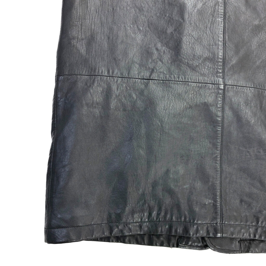 90s PERRY ELLIS Leather Jacket