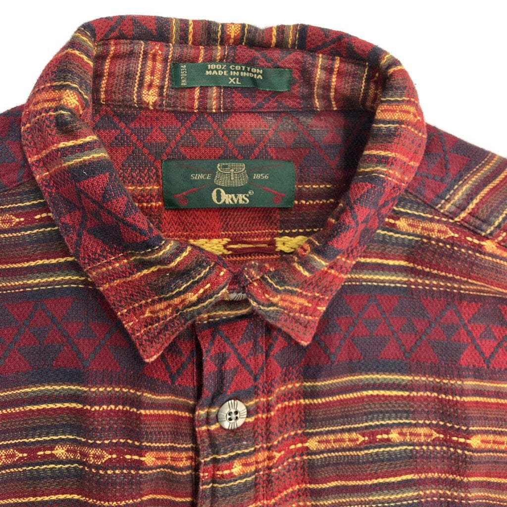90s ORVIS Patterned Shirt