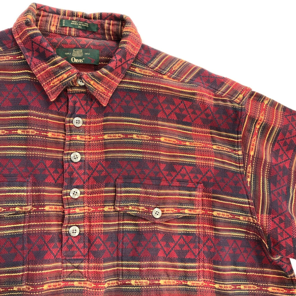 90s ORVIS Patterned Shirt