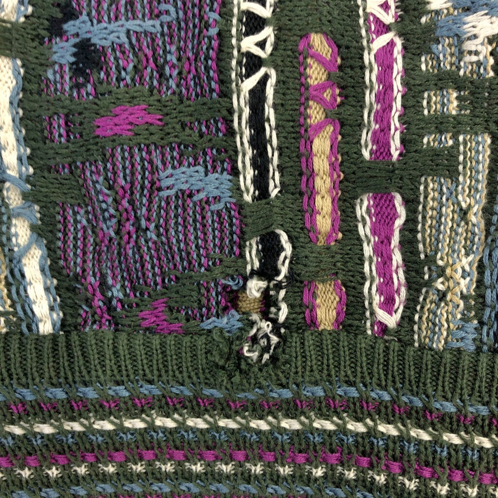 90s Carlo Alberto Patterned Cardigan