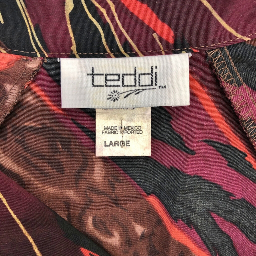 90s teddi Patterned Shirt