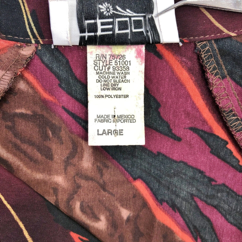 90s teddi Patterned Shirt