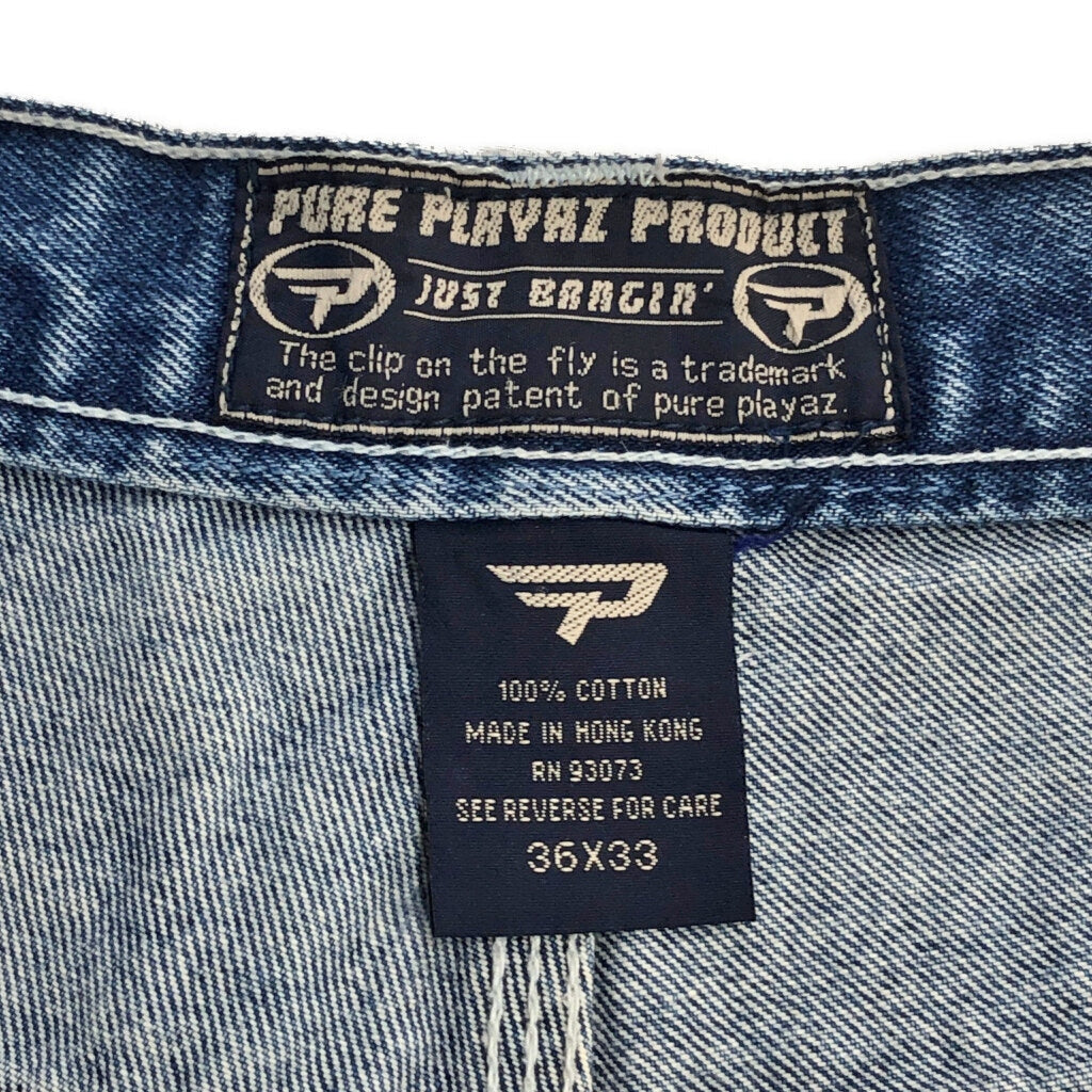 90s PURE PLAYAZ Denim Painter Pants