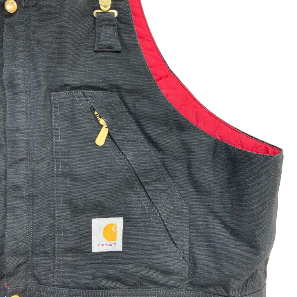 00s Carhartt Duck Double Knee Bib Overall Duck Overall