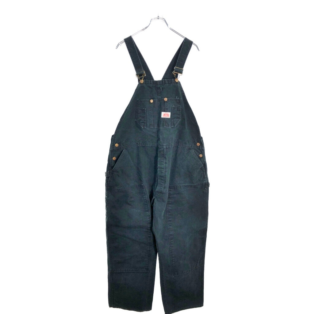 ROUND HOUSE Duck Double Knee Bib Overall Duck Overall