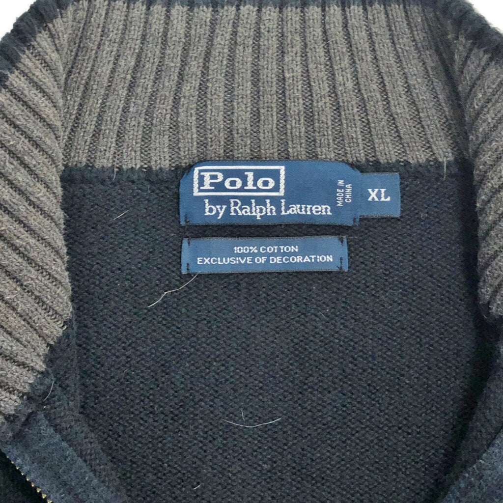 Polo by Ralph Lauren Half Zip Cotton Sweater Half Zip Sweater