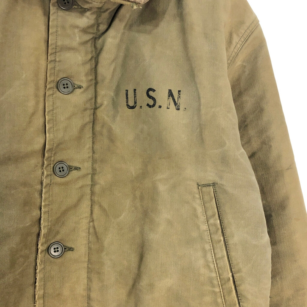 40s U.S. NAVY N-1 Deck Jacket Military Jacket