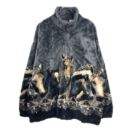 90s MAZMANIA Fleece Jacket