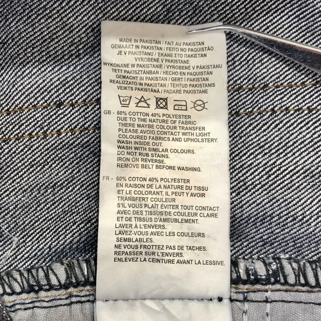 00s NO FEAR Denim Cargo Pants